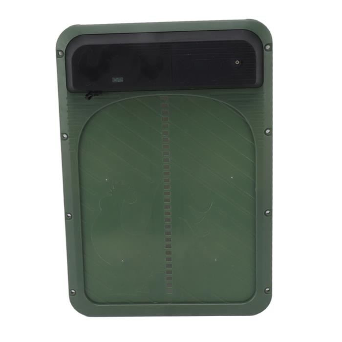 Porte Automatique Poulailler Solaire - Ouverture/ Fermeture Auto Par Capteur Lumière
