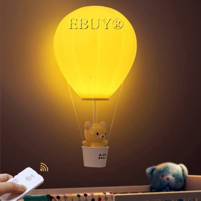 Ebuy Veilleuse Led Montgolfiere Pendentif Ours Lampe Pour Enfants Bebe Rechargeable Cdiscount Bricolage