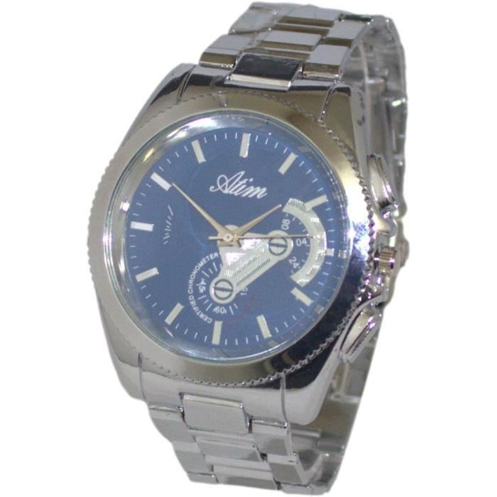 RORIOS Montre Homme Quartz Analogique Montre Créatif Montres Bracelet Pour Homme En Mesh Acier - Foto 9