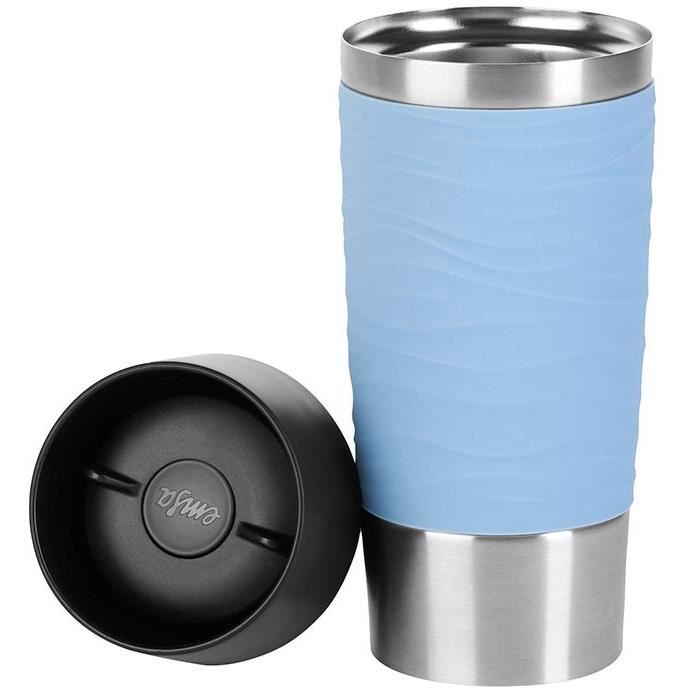 EMSA Travel mug Wave - 0,36 l - Bleu pastel