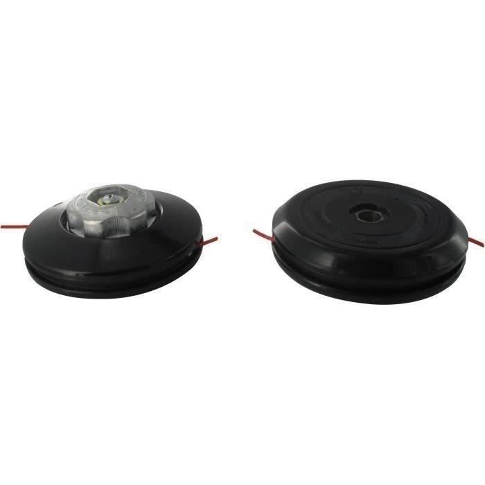 Tête fil nylon adaptable ARNETOLI MOTOR à bouton métal - Livrée avec adaptateur M10 x 1,25 FG