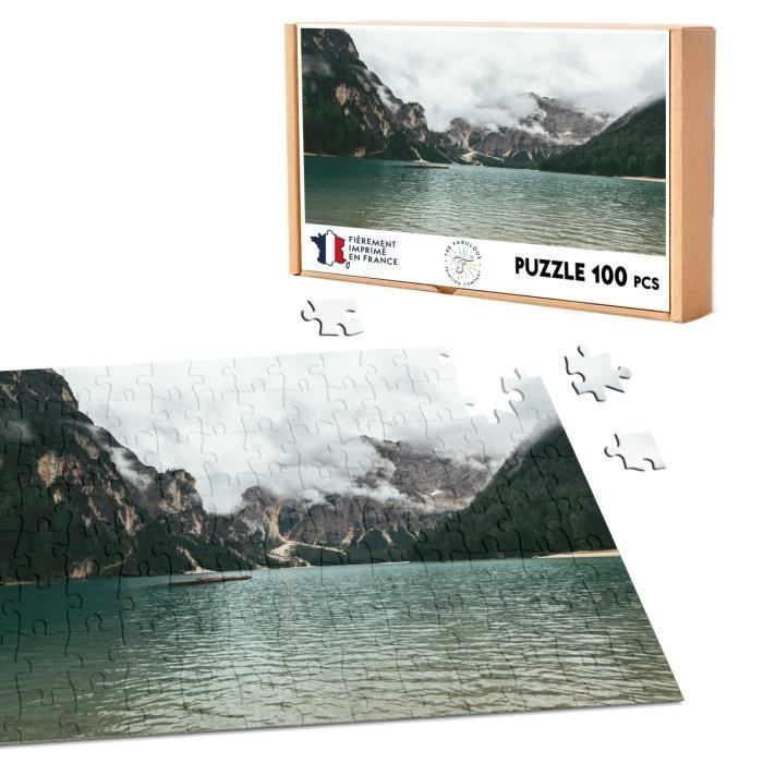 Puzzle Ravensburger 1000 Pièces – Lac Eibsee, Allemagne – 70x50 Cm, Qualité Supérieure, Dès 14 Ans