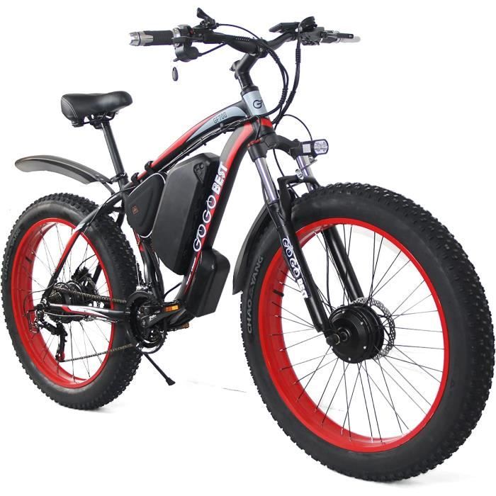 GOGOBEST Vélo électrique GF700 VTT Vélo électrique pour adultes, Fat Bike électrique 26 \