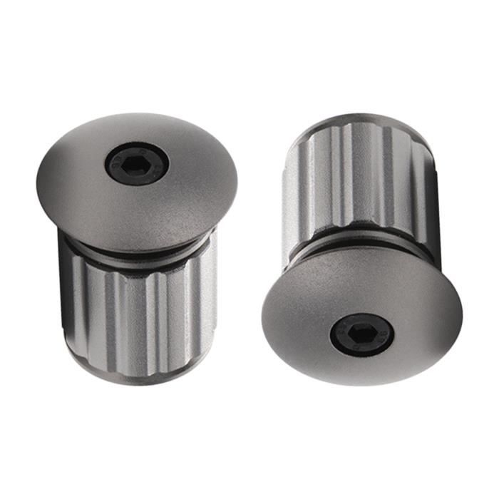 Bouchons D'extrémité De Guidon Pour VTT Et Vélo De Route - MAGIDEAL - PE 27mm - Robuste Et