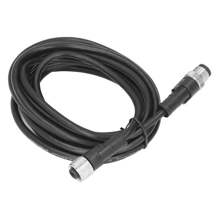 Connecteur En T Multiport NMEA 2000 – 0,5m – Câble Drop ABS Étanche IP67 – Pour Bateau, Yacht, Lowrance, Simrad