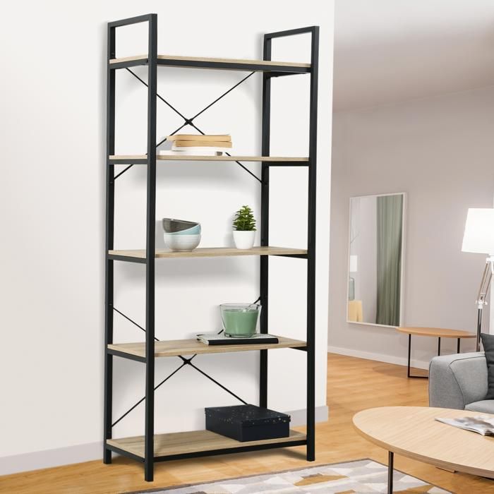 Chiffonnier 5 tiroirs Detroit Design Industriel IDMarket
