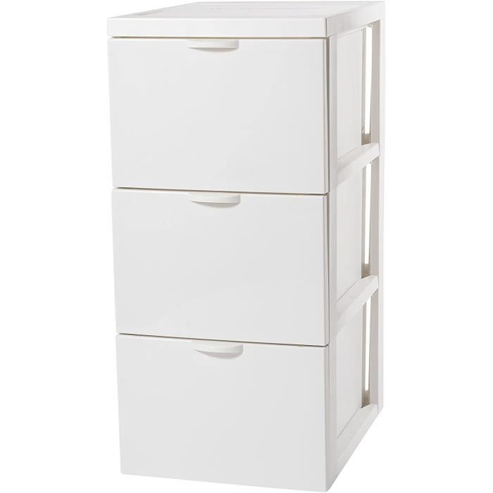Iris Ohyama, Tour De Rangement Plastique, Tiroir Rangement Bureau De 5 X 7l A Unite Och 2005 Gris L35 5 X P26 X H60 5 Cm 87918753