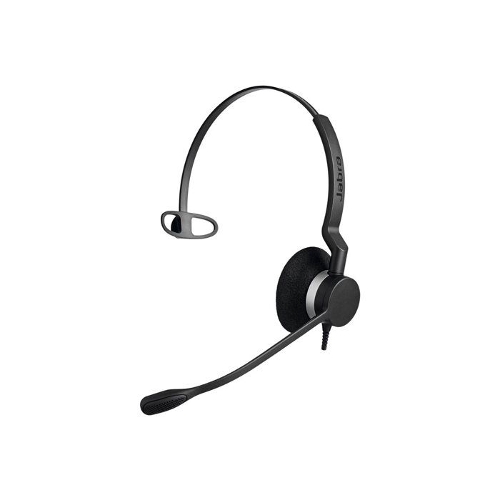 Casque Jabra BIZ 2300 USB UC Mono - Noir - Convient pour Centre dappel/Bureau