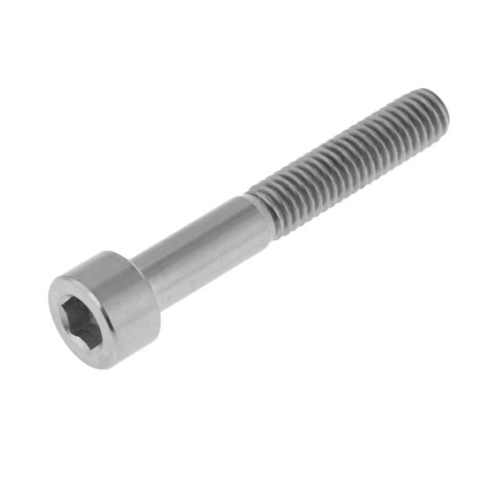 Vis De Pédalier Vélo En Alliage Aluminium - Couleur Titane - Pour Shimano Deore 590/596, XT, SLX - Diamètre 28 Mm, Filetage M20