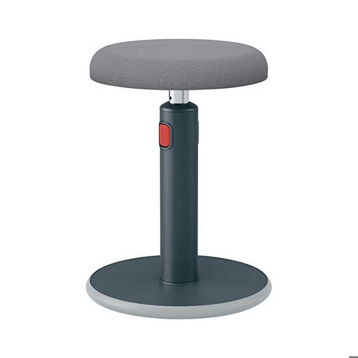 Tabouret ergonomique assis-debout 2 en 1 - Gris - Leitz Ergo