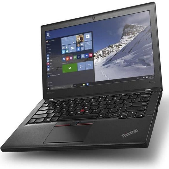 Ordinateur portable – LENOVO – ThinkPad X260 – i5 23 GHz – 8 Go RAM – 256 Go SSD
