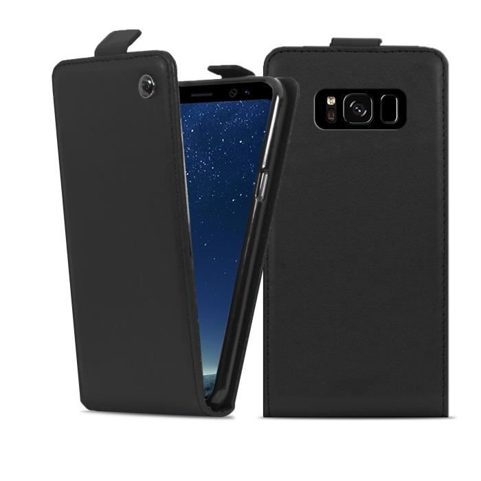 Coque Samsung Galaxy S8 Etui Housse Rabat Clapet Fermeture
