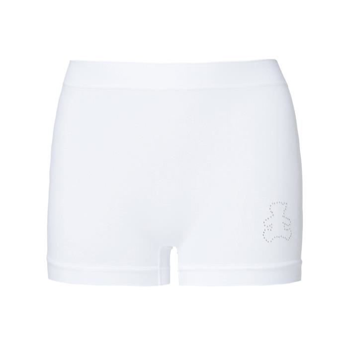 Shorty Femme Blanc Cdiscount Pret A Porter