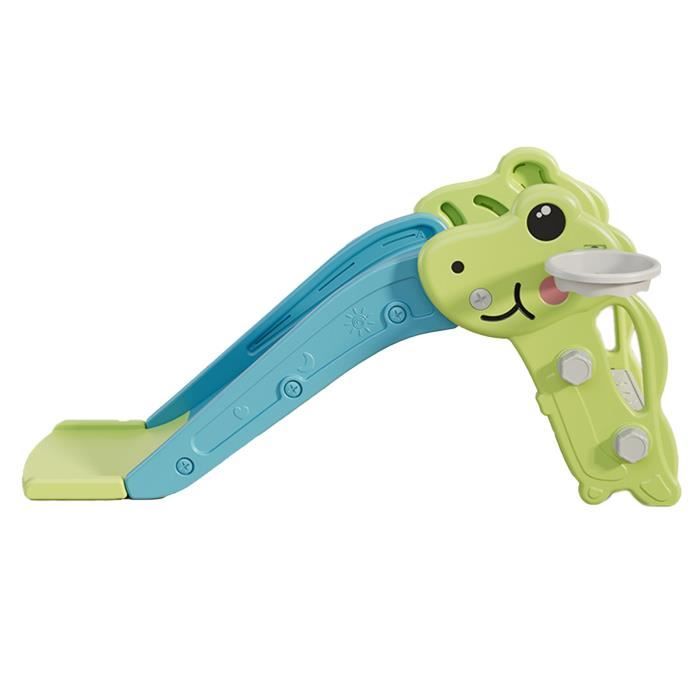 Mothinessto Toboggan pour toutpetits Toboggan pliable en plastique