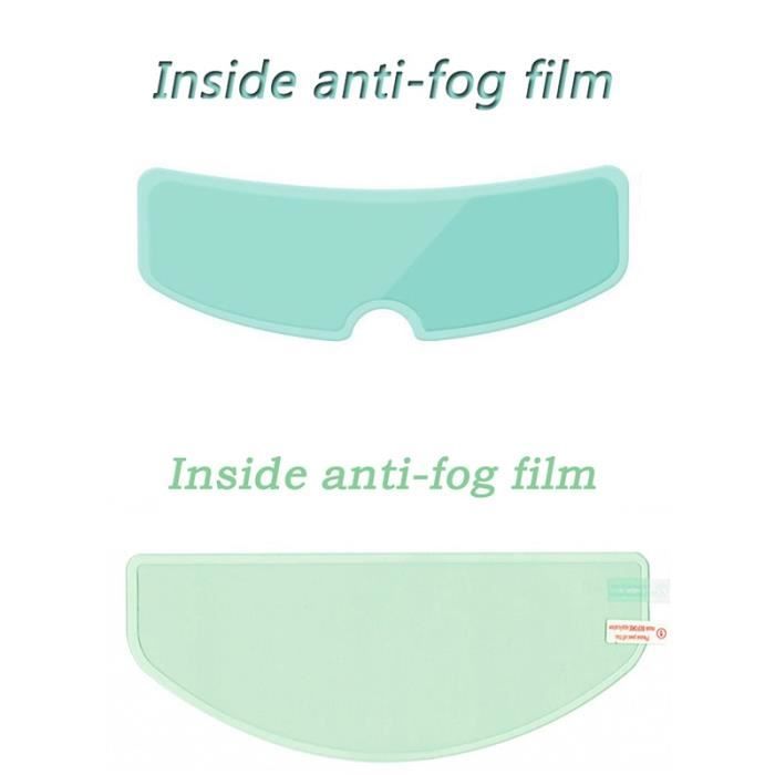 AIEOE - 10 pcs Transparent Protection Du Visage En Plastique Anti-buée