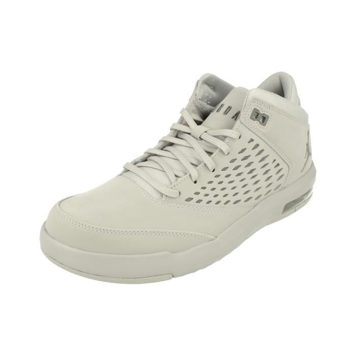 Basket ball Nike Air Jordan Flight Origin 4 Hommes Gris Respirant Chaussures 921196 Sneakers 005 Cdiscount Sport
