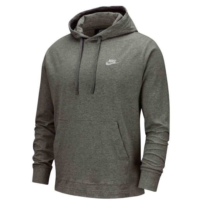 pull nike gris homme