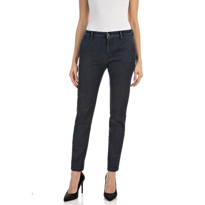 Femme Vêtements Replay Femme Jeans Replay Femme Jeans droits Replay Femme T 40-42 Jeans droits Replay Femme Jeans droit REPLAY W31 noir 