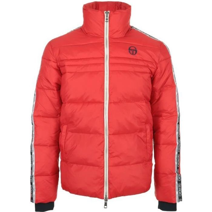 Blouson Sergio Tacchini Bruno Jacket Rouge Cdiscount Pr t Porter