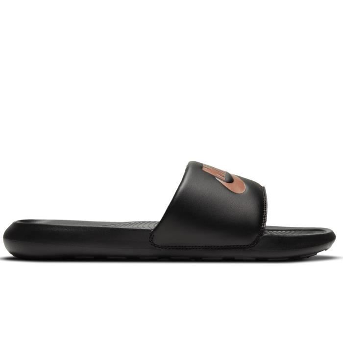 Claquette Nike Victori One CN9677 001 Femme Noir Synthetique