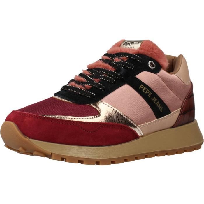 Basket Pepe jeans 113968 Rose 37 Rose Cdiscount Chaussures