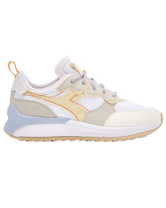Baskets femme DIADORA Jolly Canvas Wn - blanc - lacets - toile