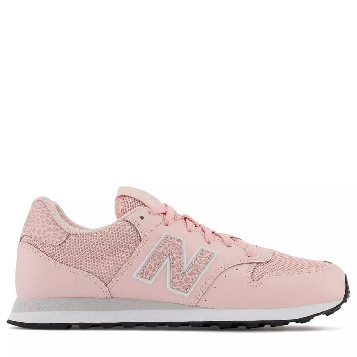 basket new balance femme rose