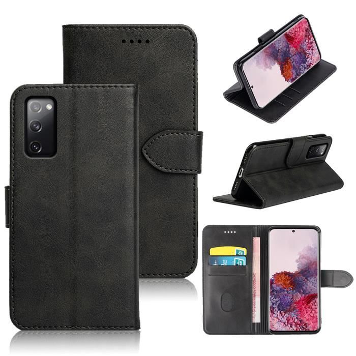 Housse étui Cuir Synthétique Pour Oppo A54 5G (2021) - Fermeture Magnétique, Clip Ceinture, Fourrure Intérieure