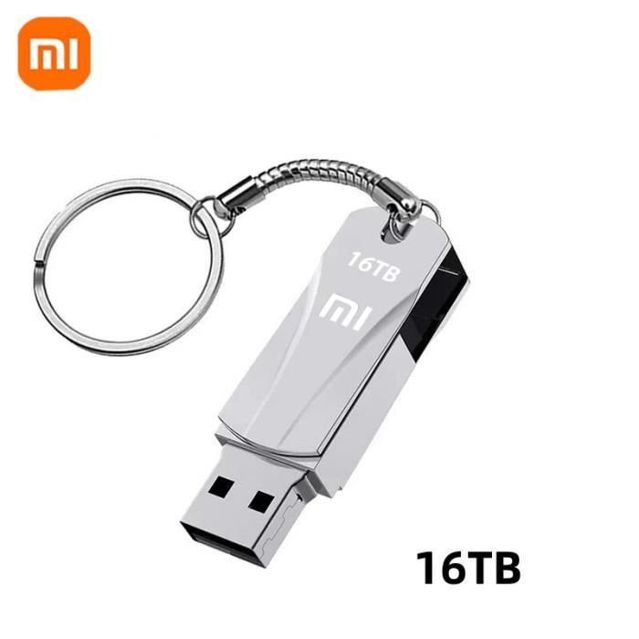 Xiaomi-Clé USB 3.1portable,clé USB OTG,clé USB,mémoire 8 To,super haute vitesse,16 To,SSD- Silver 16TB