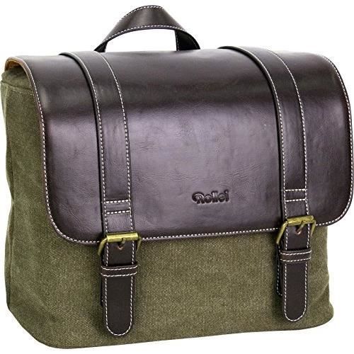 Sac Bandoulière Pour Appareil Photo, Compatible Avec Les Hybrides Sony Et Les Appareils Photo Nikon Couleur Kaki Dimensions 32 6 27 Cm