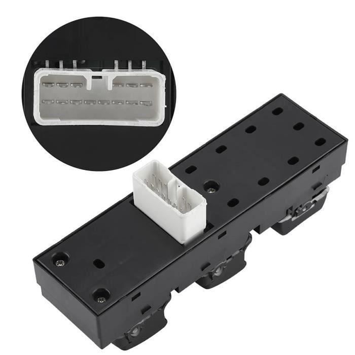 Interrupteur Lève-Vitre Électrique Pour Renault Clio II (Conduite à Droite) - Noir - 8200 060 045