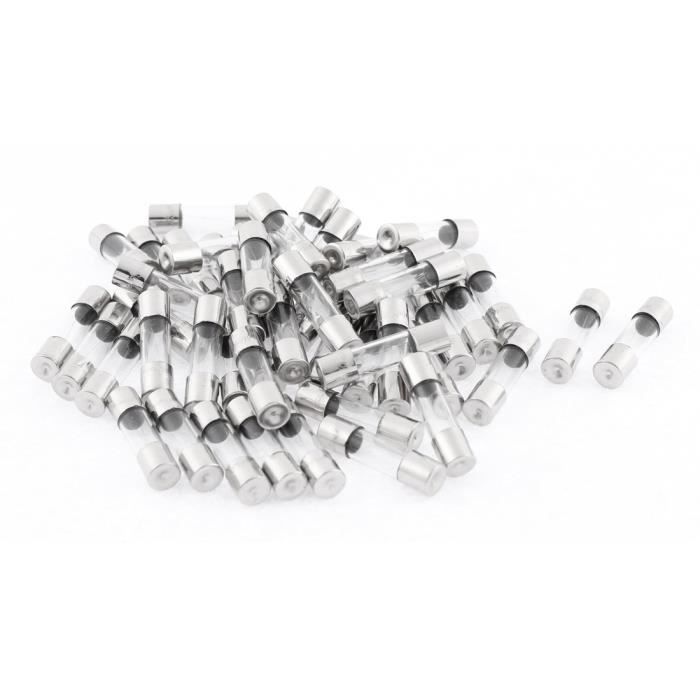 Fusibles Miniatures 10 Pièces 6 * 30Mm Fusibles De Tube De Verre À Soufflage Rapide 6X30Mm 250V Fusibles Miniatures 10 Pièces 6 * 30Mm Fusibles De Tube De Verre À Soufflage Rapide 6X30Mm 250V