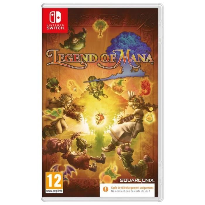 Legend of Mana Code in a box Nintendo Switch Neuf - vue 2
