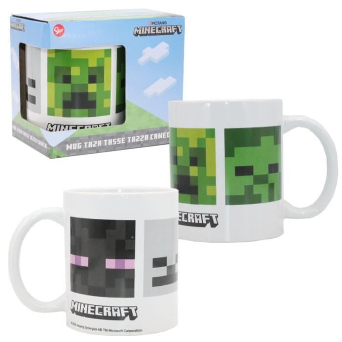 Mug Céramique | Minecraft | 325 ml | Enfants Tasse dans Boîte Cadeau