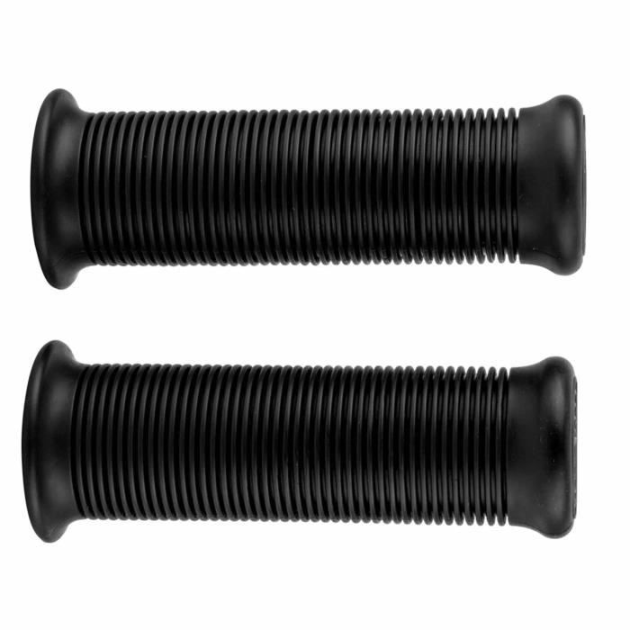 thumbnail image 2 of 1 Pair Motorcycle Handlebar Grips - Universal 1" Or 1.1" TPU Grips, Vintage Style, Multiple Colors 2 of 14