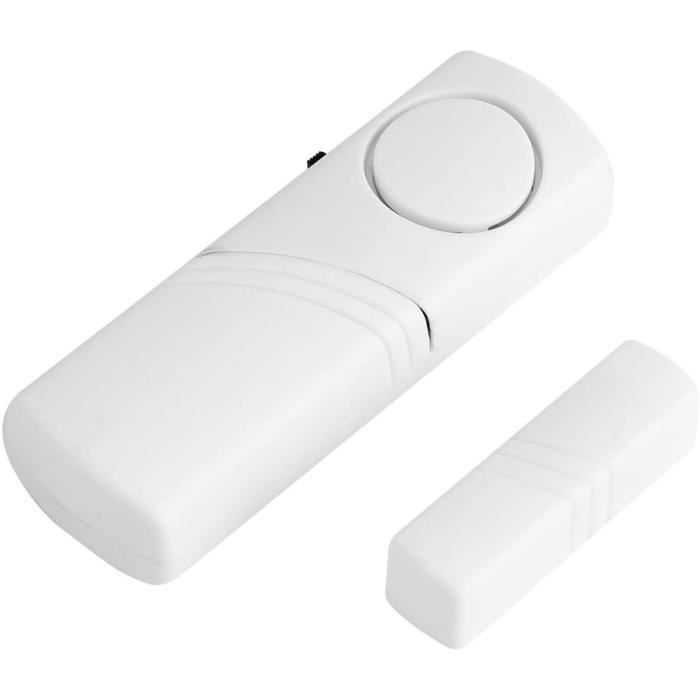 TMISHION alarme de fenêtre de porte à capteur magnétique 2 pièces alarme magnétique de porte TMISHION alarme de fenêtre de porte à capteur magnétique 2 pièces alarme magnétique de porte