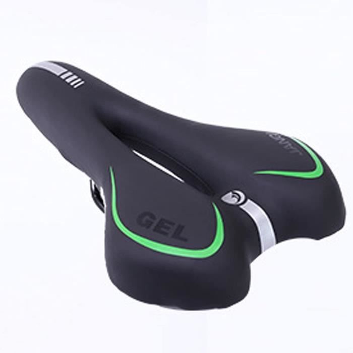 BUYFUN-Ergonomique VTT Vélo Vélo Sans Nez Forme Selle Coussin Coussin Siège Rouge - Sport BUYFUN-Ergonomique VTT Vélo Vélo Sans Nez Forme Selle Coussin Coussin Siège Rouge - Sport