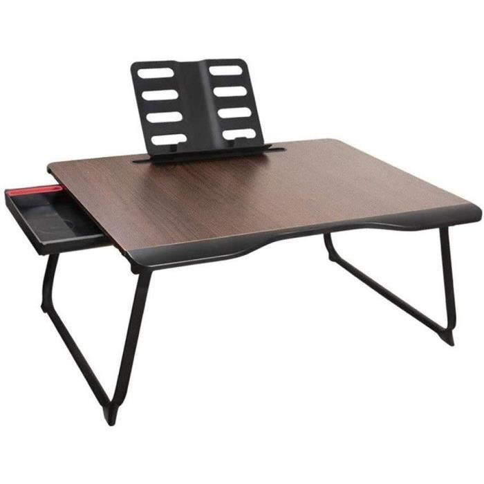 Plateau De Lit Pliable – Bureau Portable En Bambou – Artisanat Naturel – Occasion