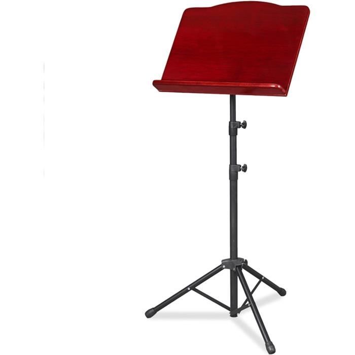 Pupitre Musique Pliable Partition D'Orchestre Trepied Reglable Grand Robuste