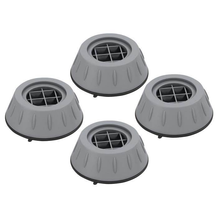 Lot De 2 Coussinets Anti-vibrations MagiDeal - 2 Cm D'épaisseur, Caoutchouc Haute élasticité, Pour Climatiseurs Et Appareils Bruyants