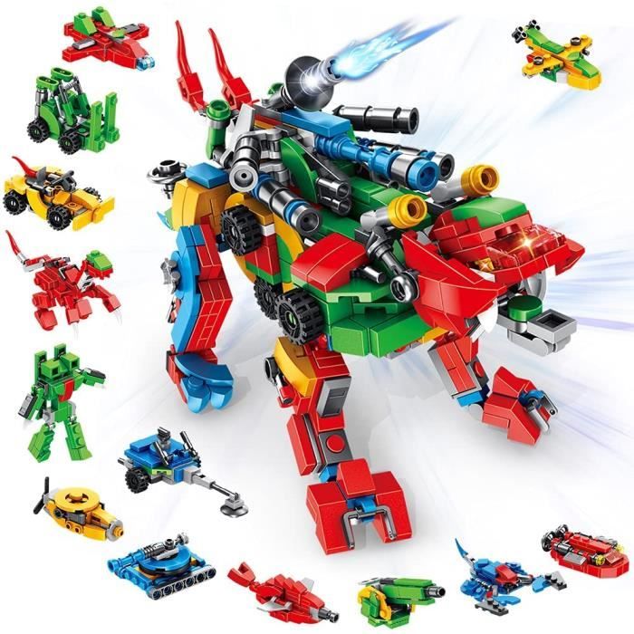 25-in-1 Robot Blocs de construction jouet à partir de 6 7 8 9 10 ans de construction jouet 