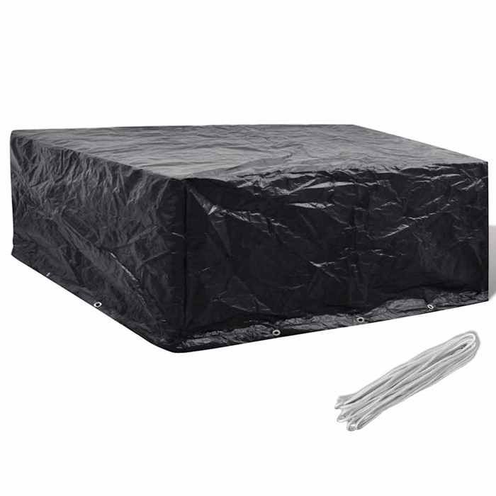 Vidaxl Housse de salon de jardin 10 œillets 260x260x90 cm