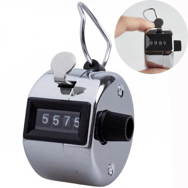 Compteur Mécanique 4 Chiffres – Compte Jusqu'à 9999 Manuellement, Pas Besoin De Piles !