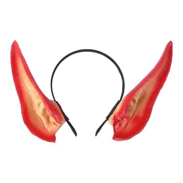 Bandeau Cornes De Diable Pailleté - Pour Halloween, Carnaval, Fête Déguisée - Accessoire Cheveux