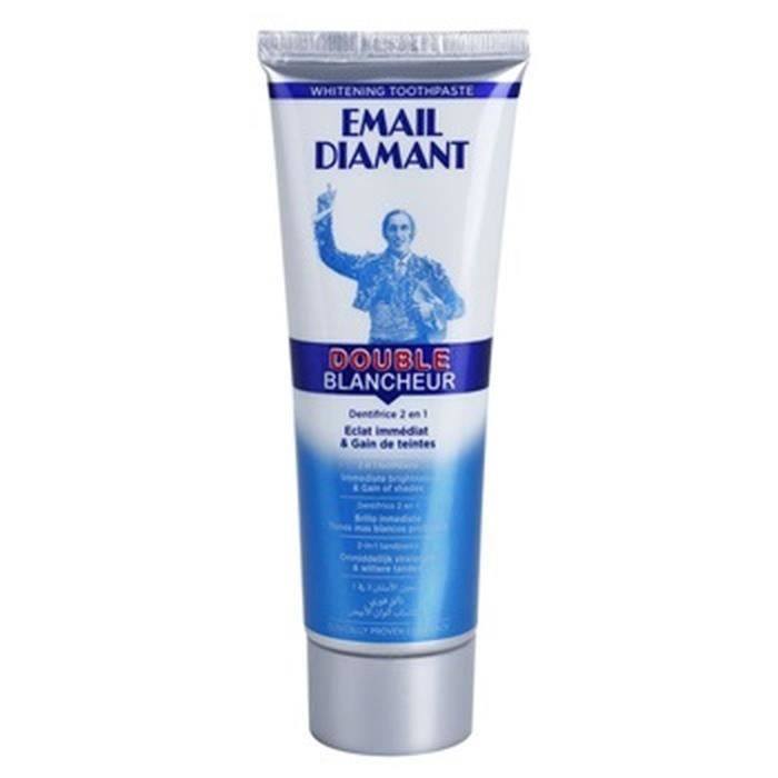EMAIL DIAMANT Dentifrice blanchissant Double blancheur - 7,5 cl