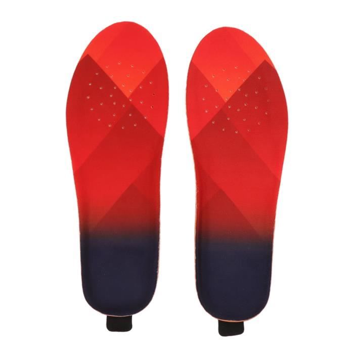 Semelles Chauffantes USB Rechargeables - 3 Niveaux Température, Télécommande, Taille 35-46, Lavables