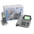 Téléphone senior filaire avec combiné sans fil amplifié 90dB et touches mémoires directes Amplicomms Powertel 2880-1