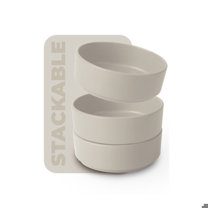 Service De Table 18 Pièces Sahara - Faïence Haute Qualité - Couleur Crème Mate - Compatible Lave-vaisselle Et Micro-ondes