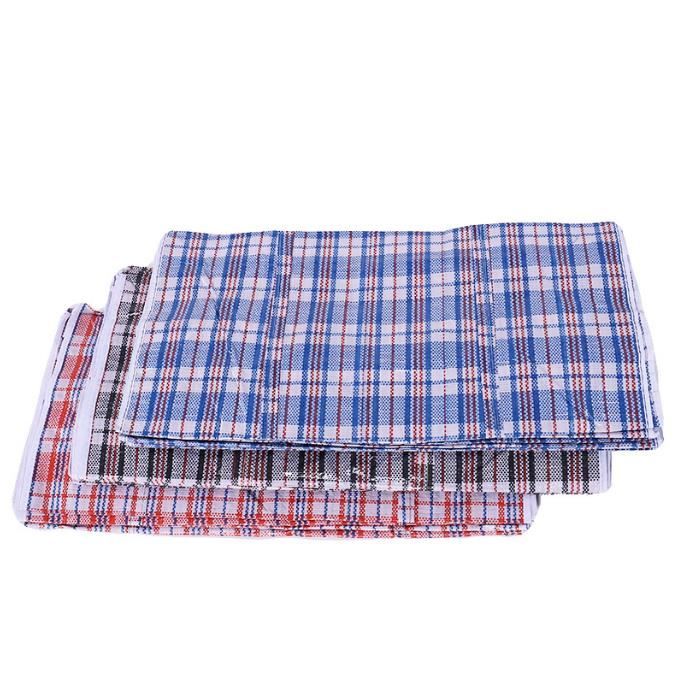 Lot De 3 Sacs De Rangement ZUVO Extra Large (60x50x25 Cm) - Imperméable, Fermeture éclair, Pour Stockage