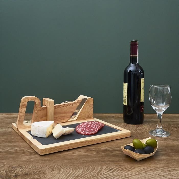 Guillotine à Saucisson En Bois La Conviviale - Trancheuse - Occasion Comme Neuve